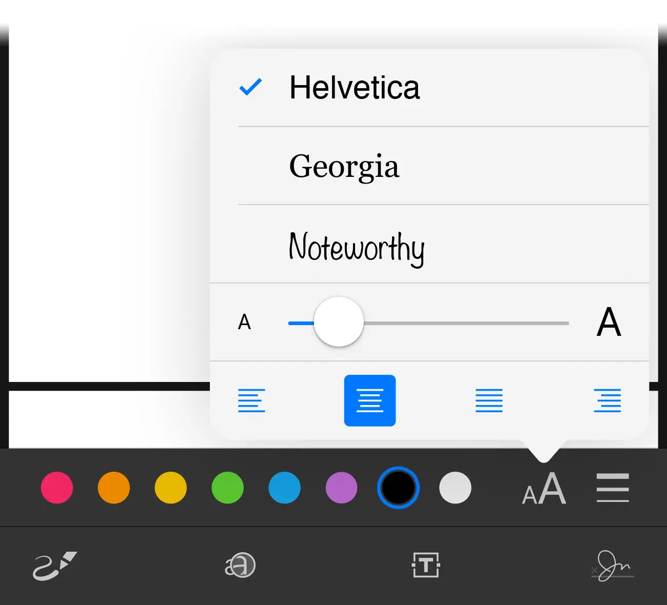 iOS Mail Markup