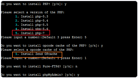 PHP 7一键安装