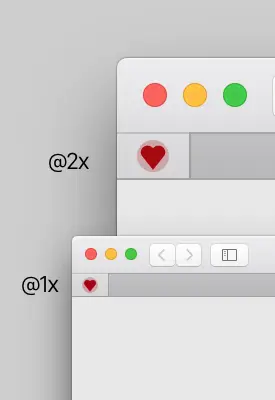 A SVG icon which uses transparency