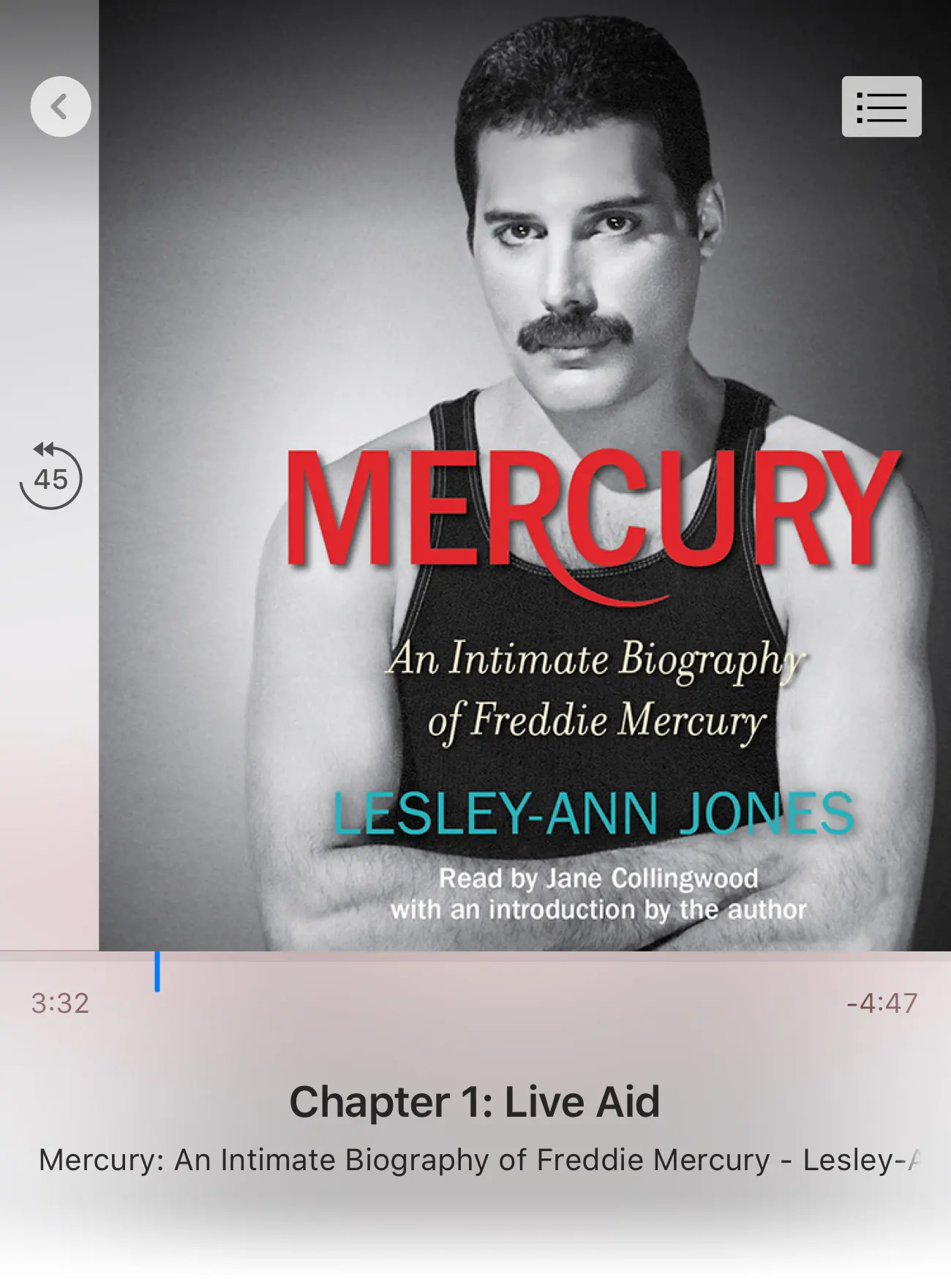 iBooks Audiobook Player