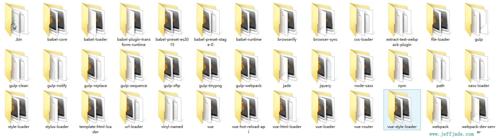 Vue ES6 Jade Scss Webpack Gulp