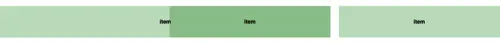 Overlapping items on a grid