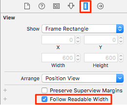 Follow Readable Width