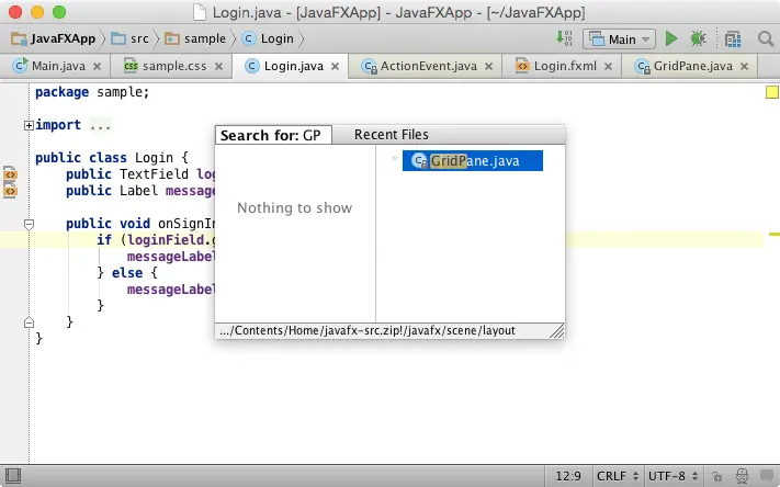 IntelliJ导航配图
