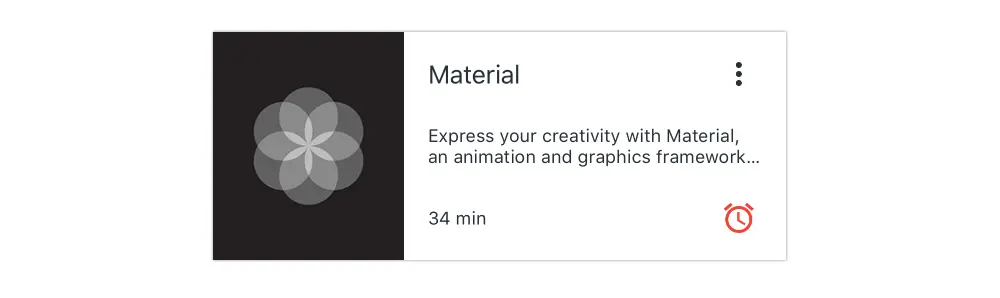 MaterialSmallCardView