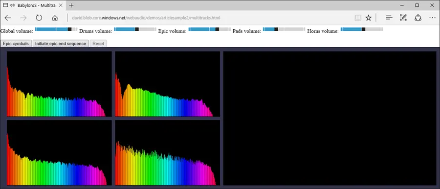 Multitracks & Analysers