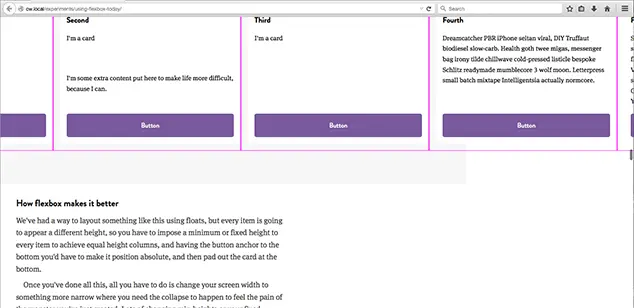 Flexbox overflowing problem