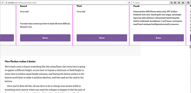 Flexbox overflowing problem