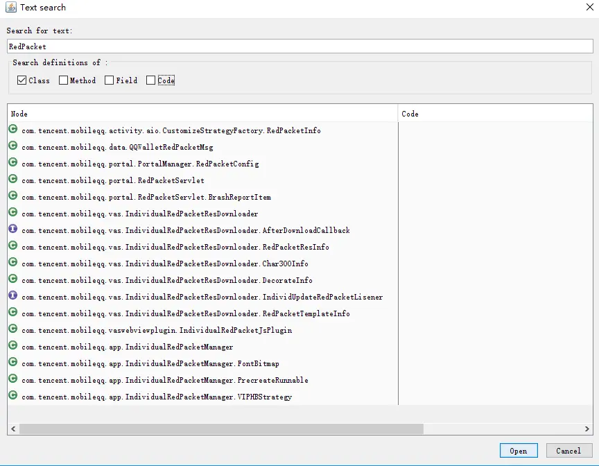RedPacket Search