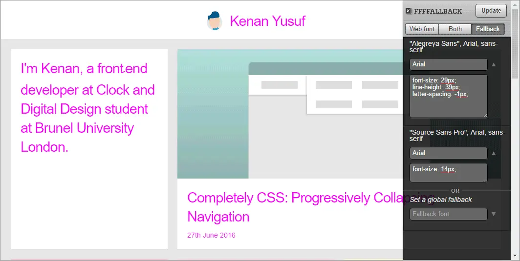 FFFFALLBACK bookmarklet