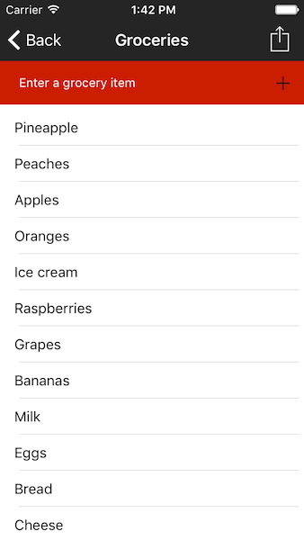 Final look of iOS app 1