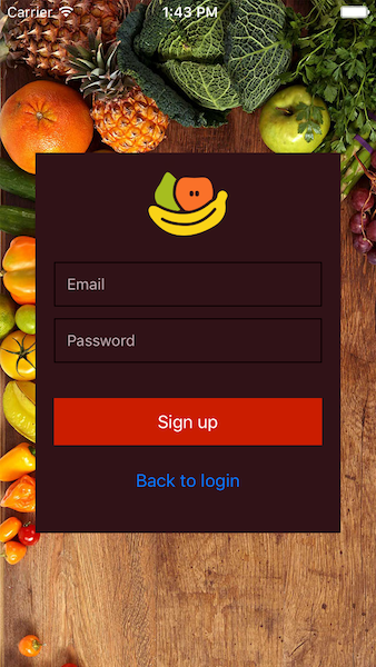 Final look of iOS app 1