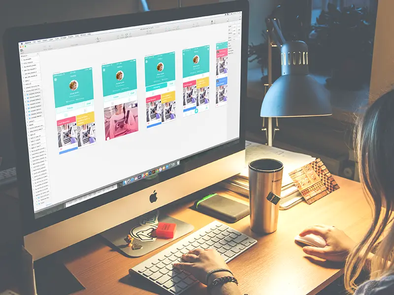 tubik studio UI design
