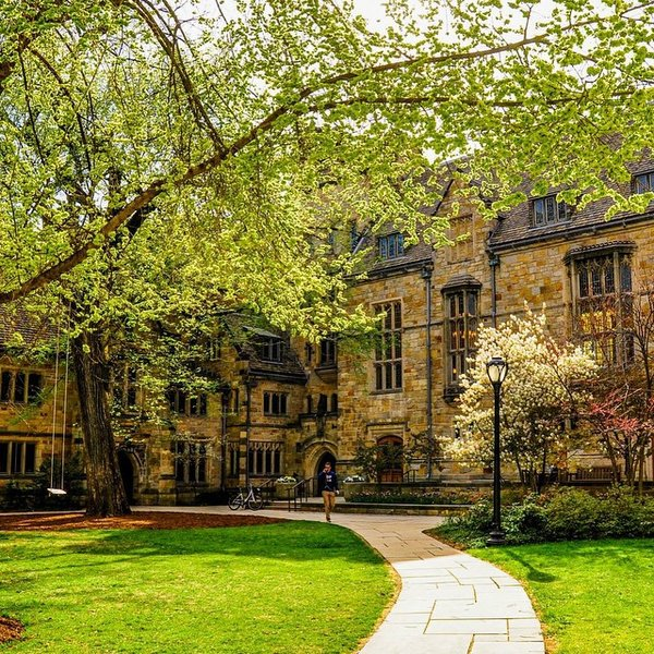 耶鲁大学布兰福德学院一角。