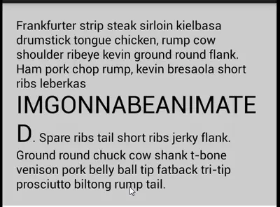 RelativeSizeSpan的效果图