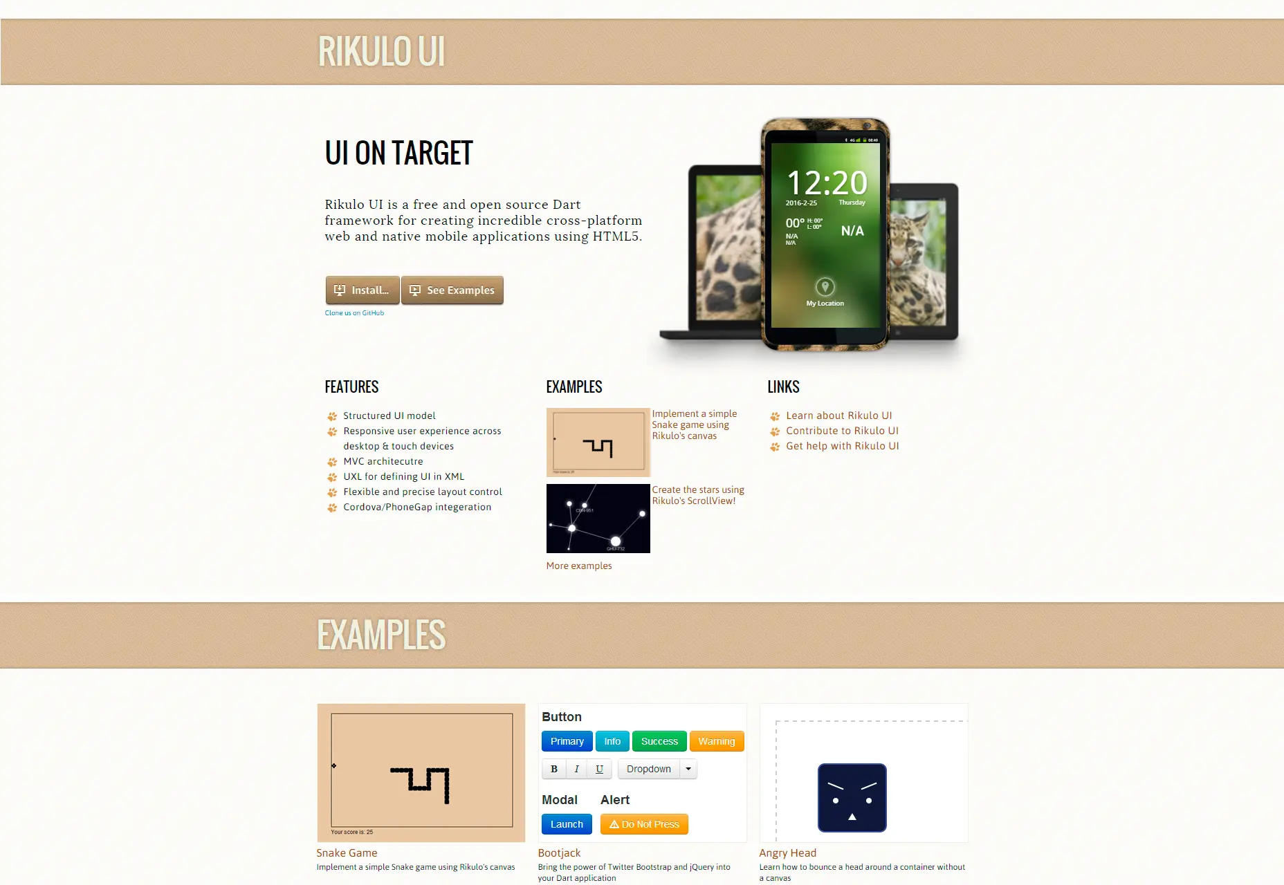 Rikulo: Web and Mobile Dart Framework 