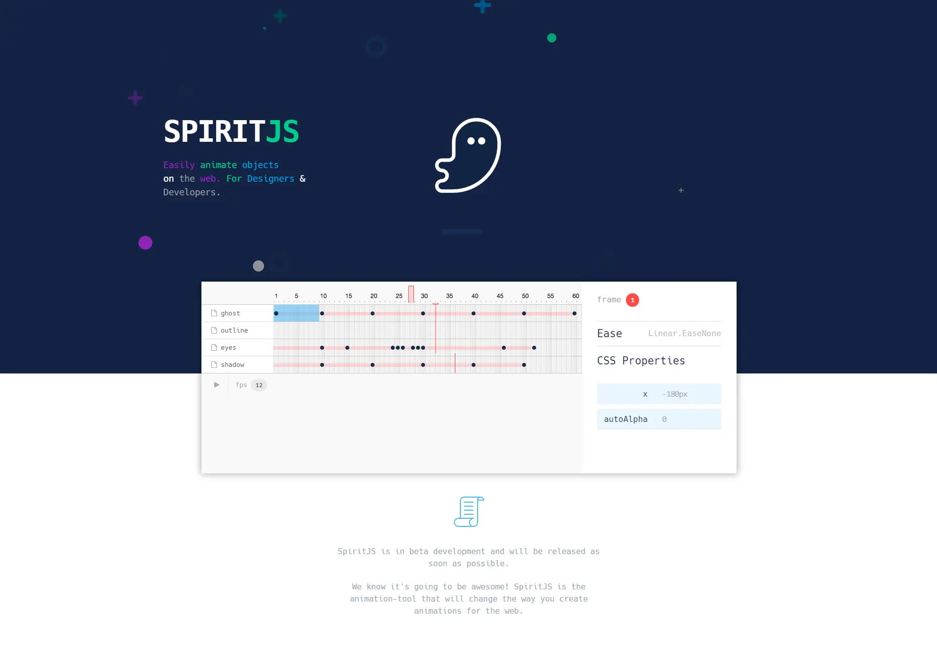 SpiritJS: Easy Web Object Animation