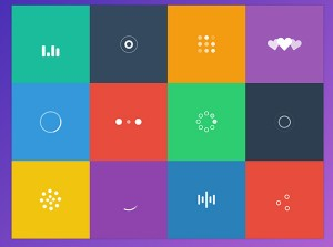 13款CSS3进度条动画源代码下载SVG-Loaders-css