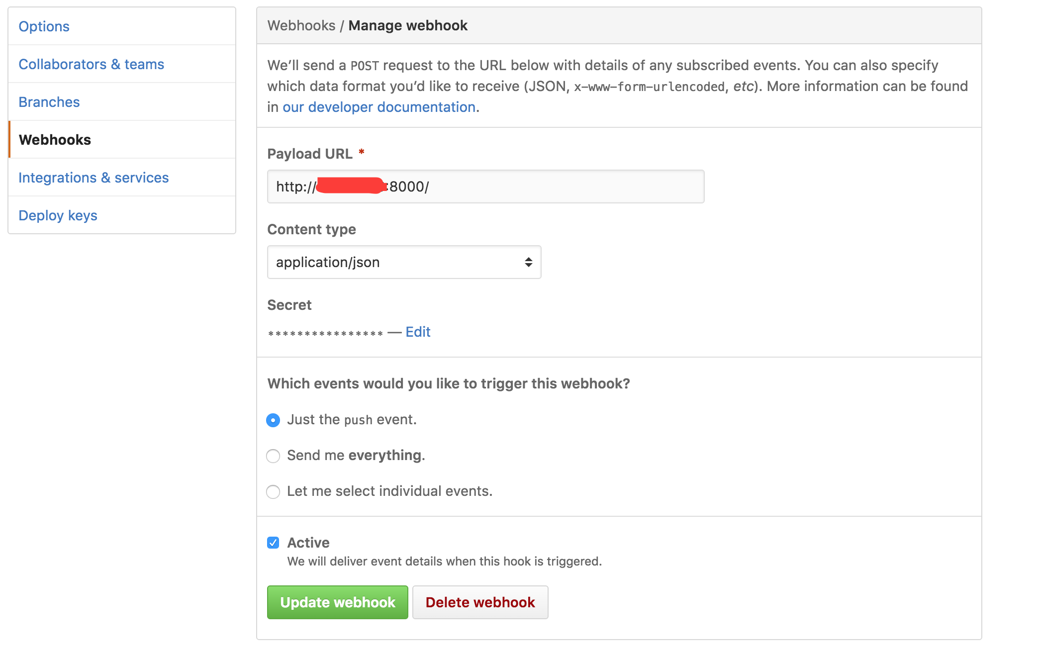 webhook