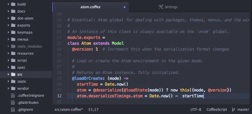 Atom is a text editor that's modern, approachable, yet hackable to the core—a tool you can customize to do anything but also use productively without ever touching a config file.