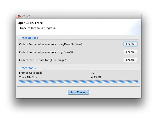 Enable data collections