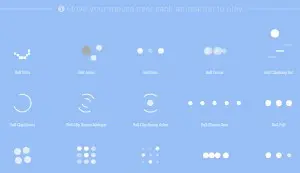 13款CSS3进度条动画源代码下载load-awesome-preloaders-spinners