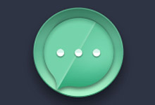 UI教程_设计折纸风格短信图标