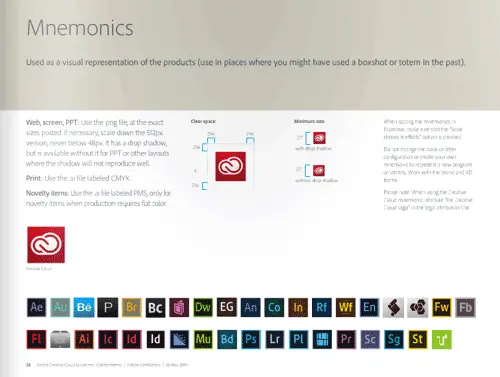 Adobe Creative Cloud 视觉设计规范