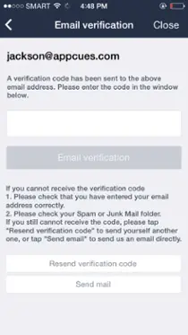 LINE eliminate user onboarding step 2