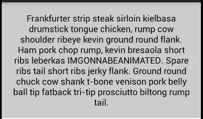 AlignmentSpan.Standard的效果