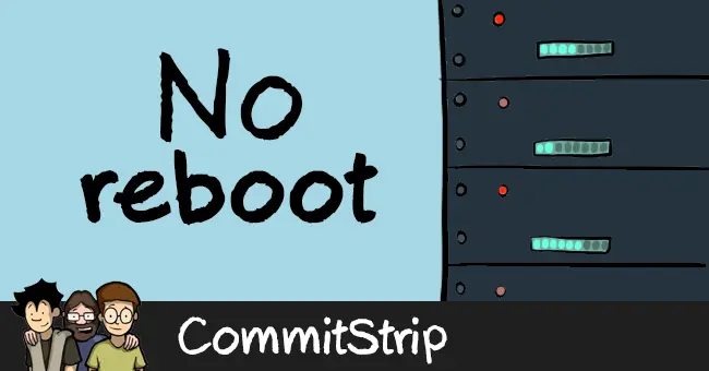 程序员的日常：不想重启服务器