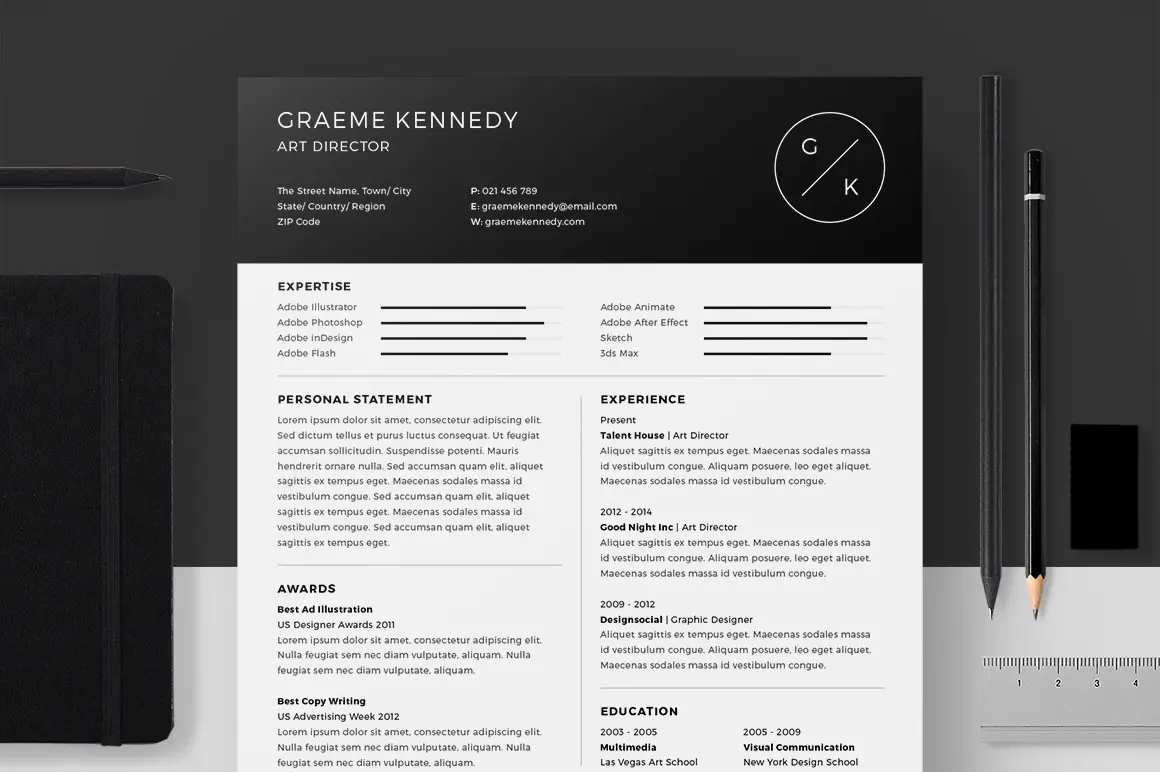 25+ 优质实用简洁的个人简历模板打包下载-稀土区