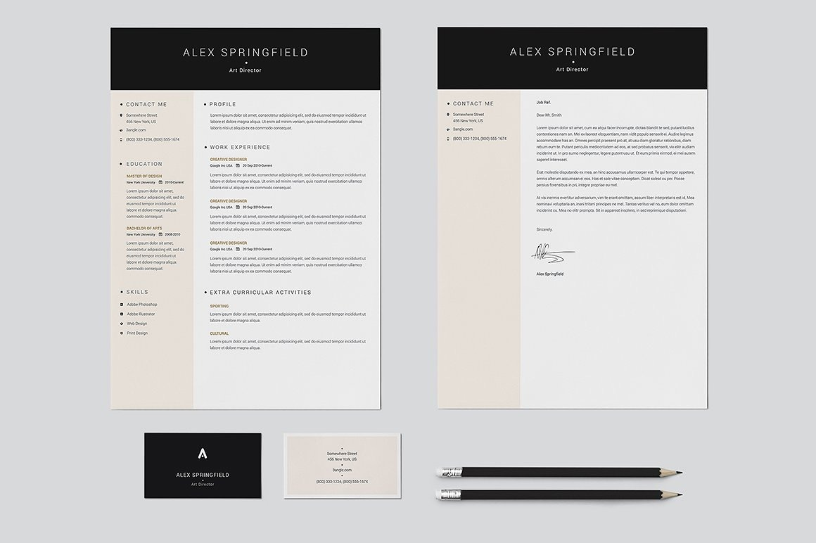 10+ 优质实用简洁的个人简历模板打包下载 （二）-稀土区