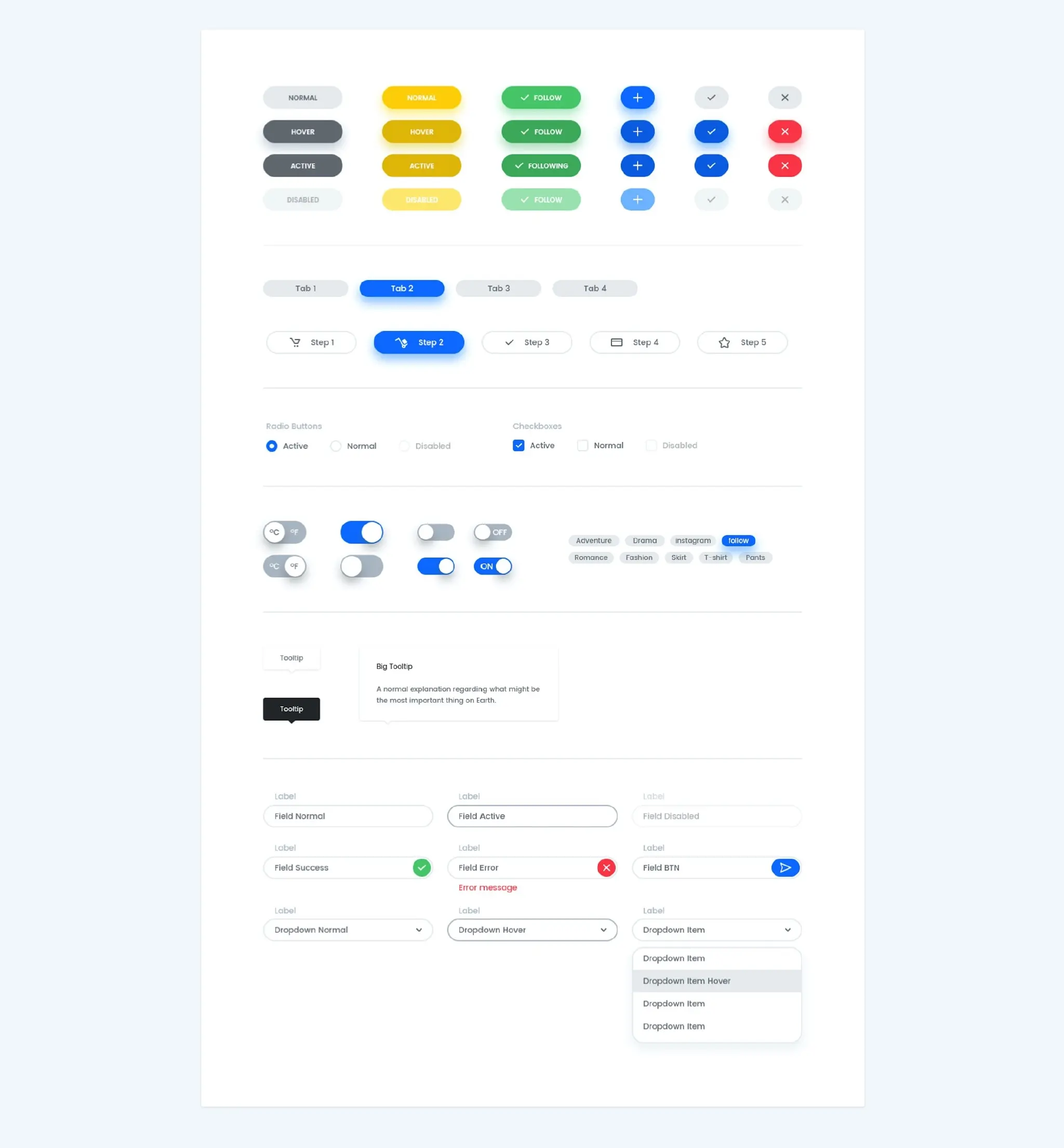 干货向 一组精致的 Material UI 组件下载-稀土区