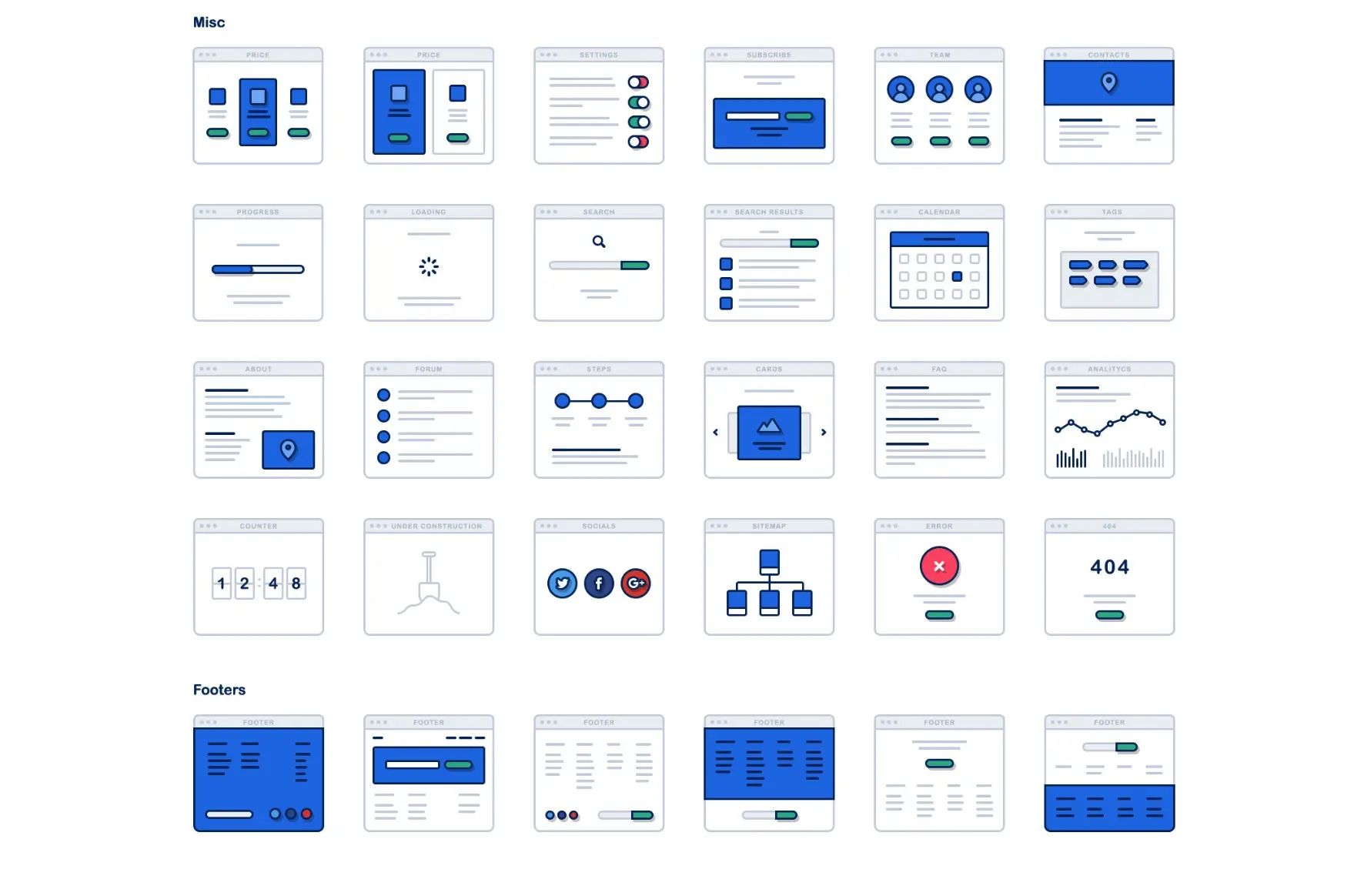 一套精致的MEB风格线框图下载-稀土区