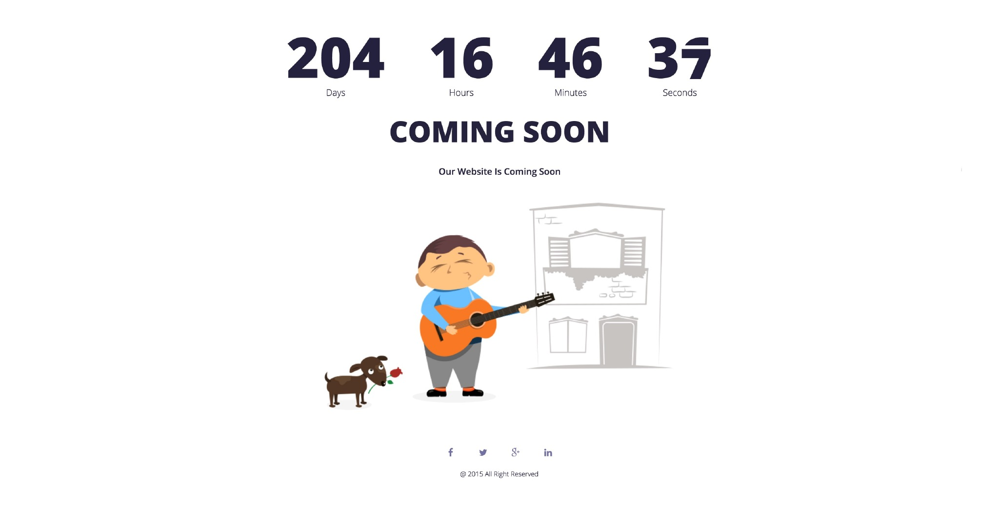 一组包含5套精美倒计时的HTML模板下载-稀土区