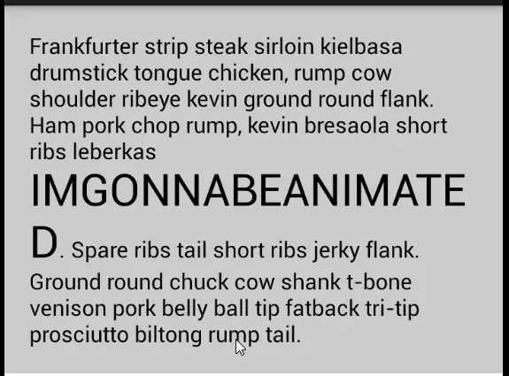 RelativeSizeSpan的效果图