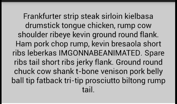 AlignmentSpan.Standard的效果