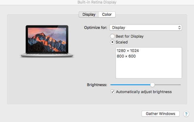没合适的分辨率