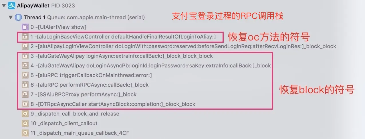 支付宝恢复符号表后