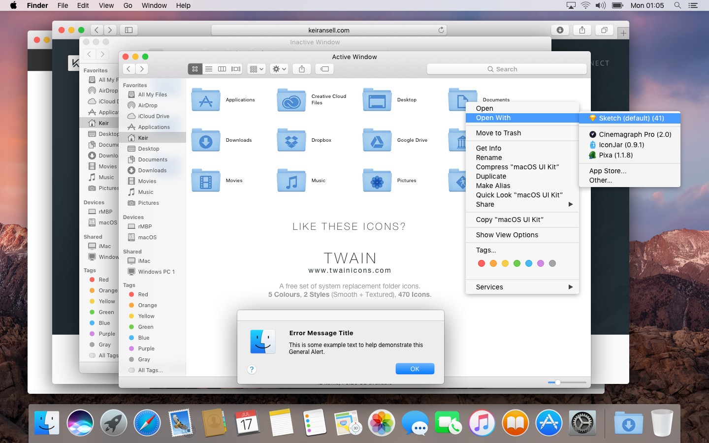 MAC OS & Touch Bar UI组件-稀土区