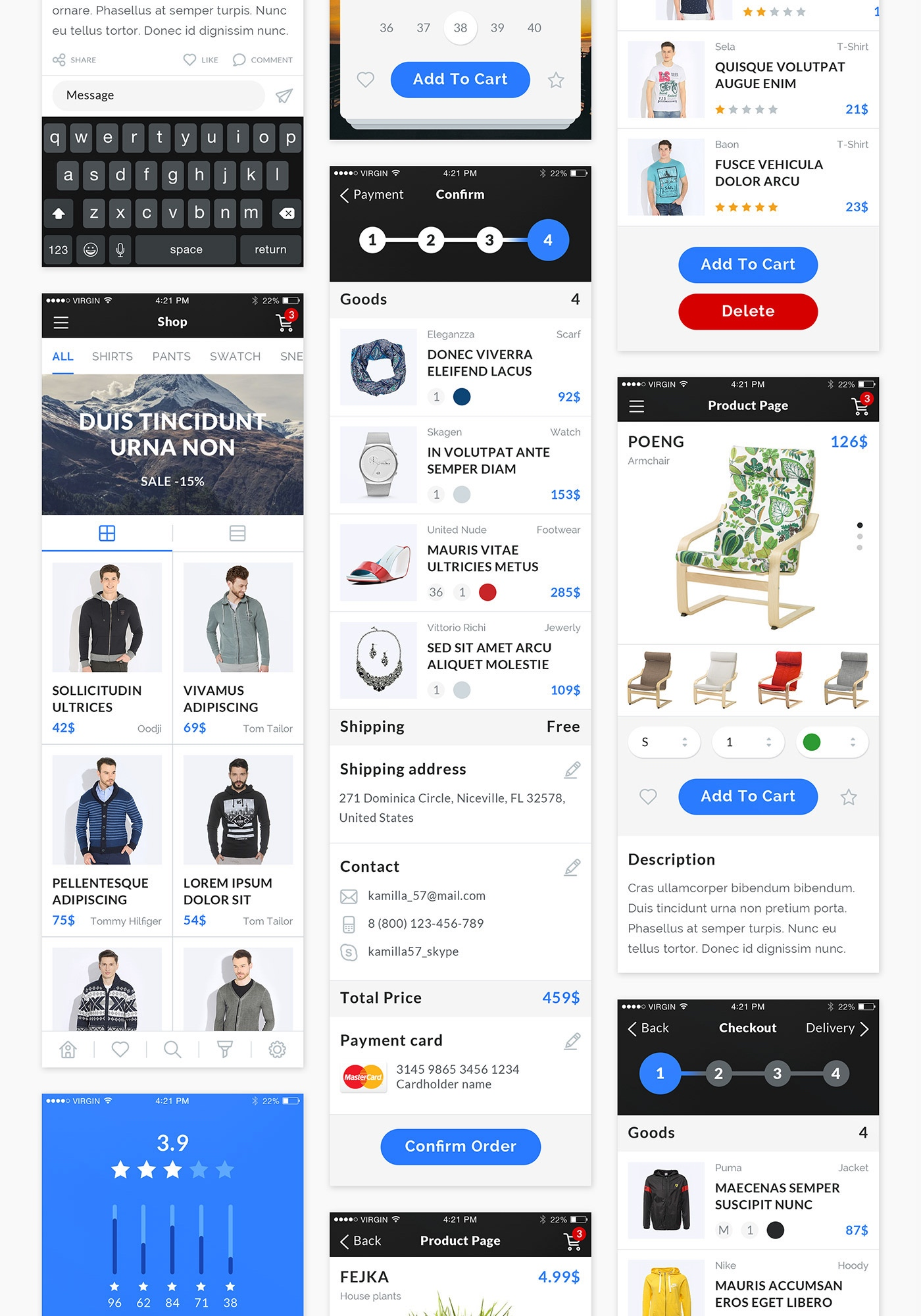 1000 + UI组件的精致多样式 APP UI 模板打包-稀土区