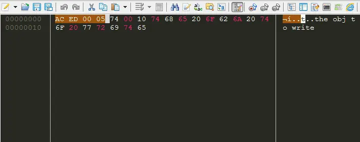 Java Serial File