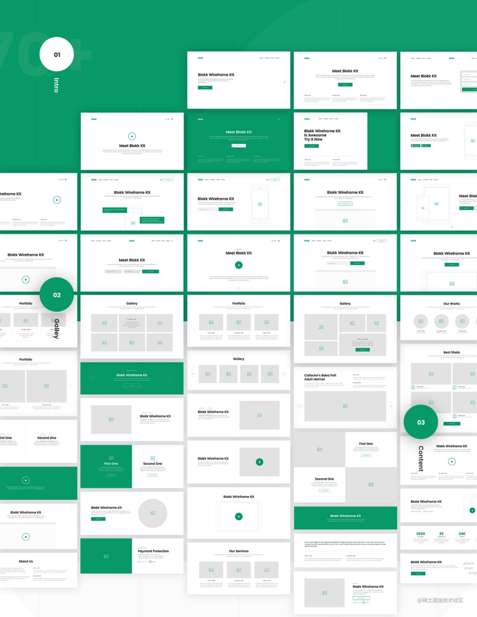 Simple and clean Web UI components - Moment For Technology