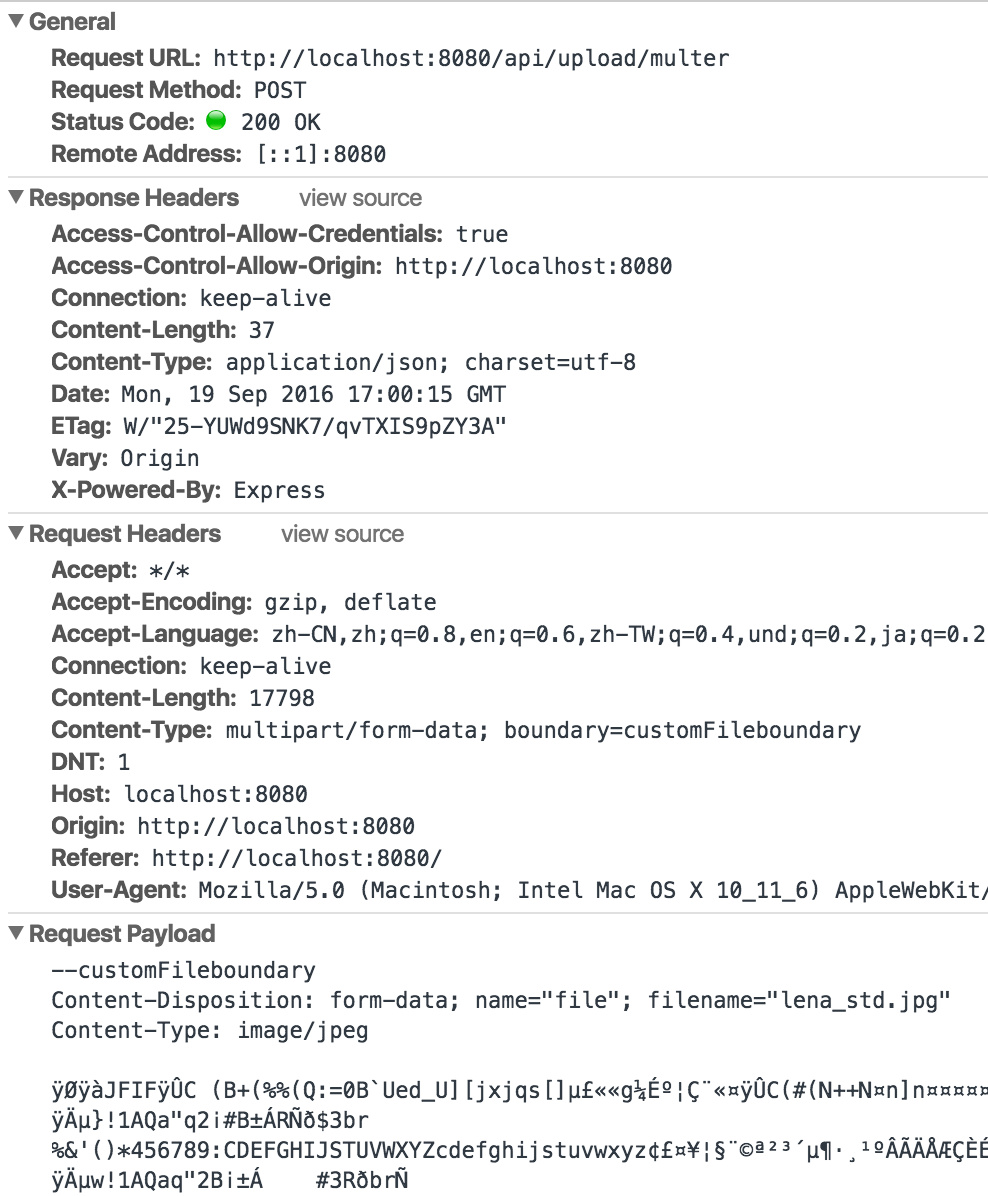 XHR2 upload ArrayBuffer