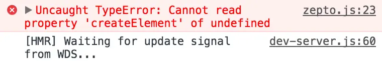 zepto error