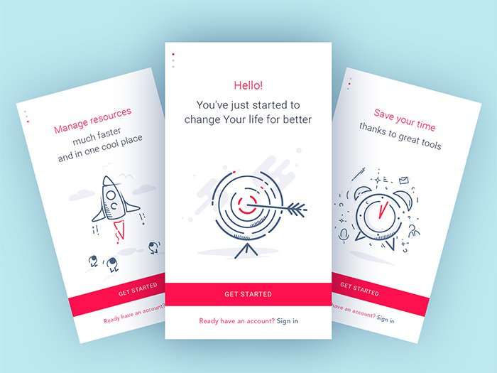 30+ 精致的 APP 启动页欣赏-稀土区