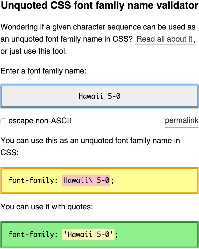 https://mothereff.in/font-family