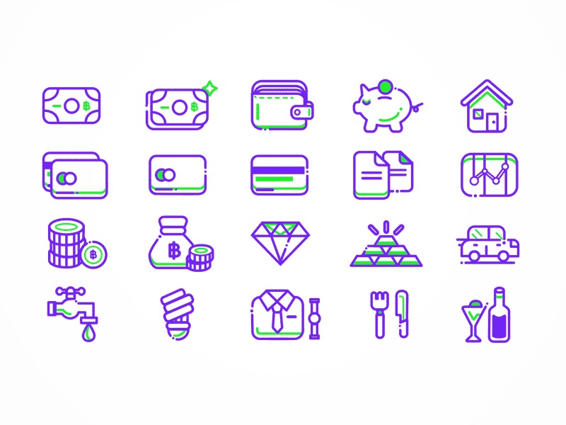 10+ 优质多种类的 icon 图标-稀土区