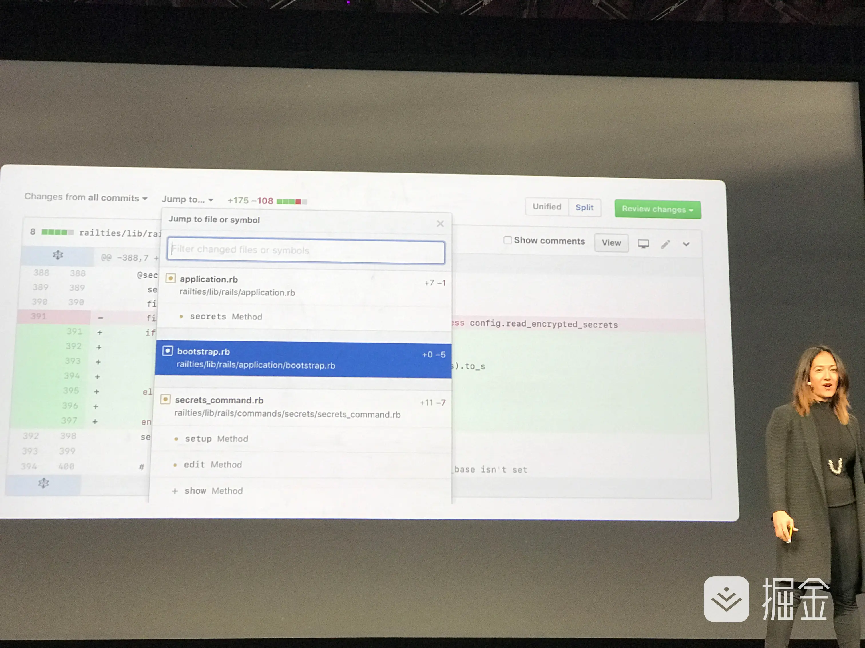 通过快速跳转功能，定位到你需要的代码行